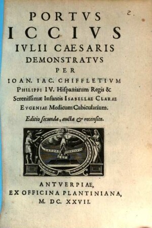 Portus Iccius Julii Caesaris demonstratus