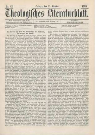 407-409 Die Literatur zur Feier des Gedächtnisses der Aufhebung des Ediktes von Nantes