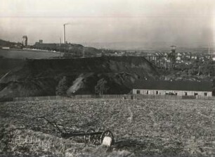 Oelsnitz, Erzgebirge. Grube Vereins-Glück, seit 1945 Albert-Funk-Schacht und Deutschland I.