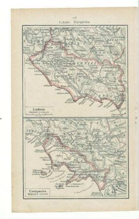 Latium. Kampanien