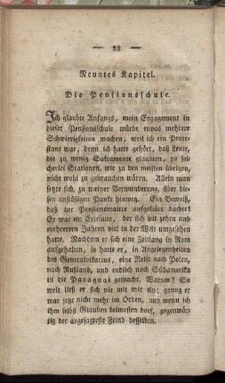Neuntes Kapitel. Die Pensionsschule – Zehntes Kapitel. Ich sehe mich wieder nach Brod um
