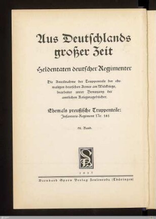 Das Infanterie-Regiment Nr. 343 im Weltkriege 1914/18