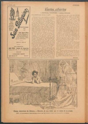 Obras maestras de Gibson : Historia de una viuda que se cansó de su estado. - XXIV. - Su tranquilidad se siente turbada, a veces por una visión en la que cree reconocerse a sí misma.