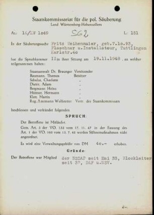 Weihenmaier, Fritz