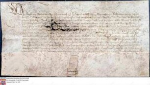 Markgraf Karl von Baden erklärt, dass die in der Gau-Algesheimer Verpfändungsurkunde von 1466 September 30 [Nr. 5415] nicht ausdrücklich genannten...