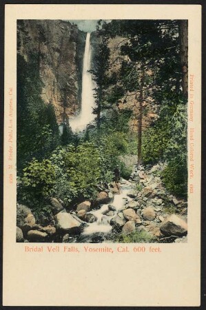 Yosemite. Bridal Veil Falls, Yosemite, Cal.