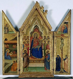 Triptychon mit verschließbaren Flügeln, Folio 00015