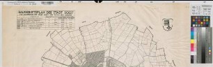 Soest (Soest) Baugebietsplan 1924 1 : 7500 94 x 110 Druck: W. Größchen, Dortmund Regierung Arnsberg