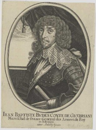 Bildnis des Iean Baptiste Bvdes Conte de Gvebriant
