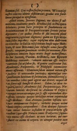 Hypothesis ethica de finibus et officiis secundum naturae ius