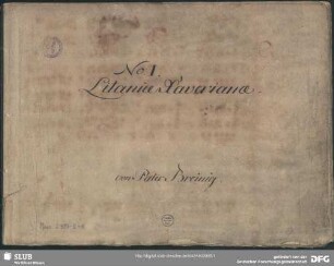 Litanies - Mus.2993-E-1 : V (4), Coro, orch
