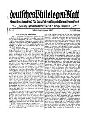 Max Klatt zum Gedächtnis