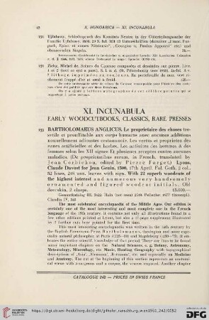 XI. Incunabula (Nr.153-163)