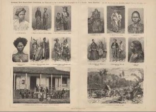 k. Frau aus Manila und Mädchen von Mindanao