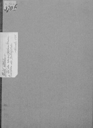 Zu den neu aufgefundenen Gedichten des Bakchylides : Von W. Christ. Aus den Sitzungsberichten der philos. philol. und der histor. Classe der K. bayer. Akad. d. Wiss. 1898, Heft I