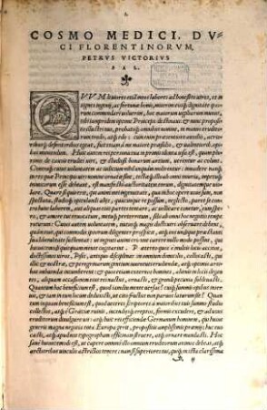 Petri Victorii Commentarii In Tres Libros Aristotelis De Arte Dicendi : Positis Ante Singvlas Declarationes Graecis Verbis Avctoris