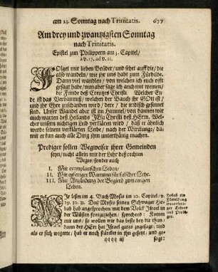 677-696, Am dreyundzwanzigsten Sonntag nach Trinitatis