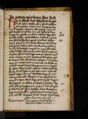 Jordanus de Quedlinburgo. Schneyer 3, 847 Nr. 391.