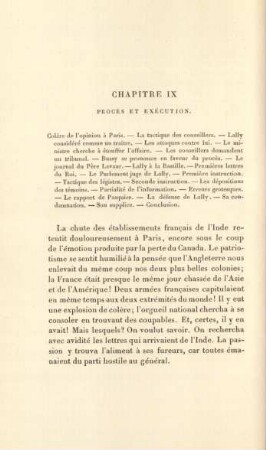 Chapitre IX. Procès et exécution