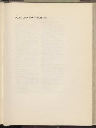 Sach- und Wortregister
