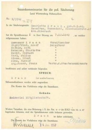Braun, Henriette