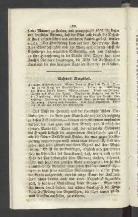 Achtes Kapitel