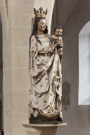 Muttergottes auf der Mondsichel