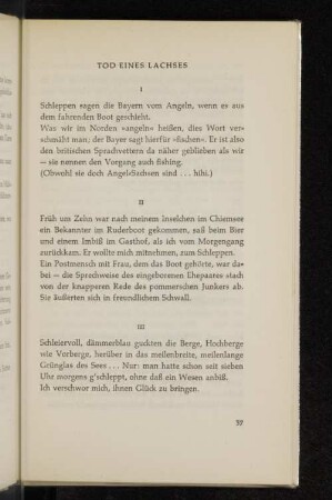 Tod eines Lachses