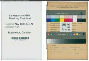 Entnazifizierung Christian Butterweck , geb. 16.09.1882 ()