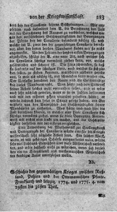 Geschichte des gegenwärtigen Krieges zwischen Rußland, Pohlen und der Ottomanischen Pforte. T.29-36.