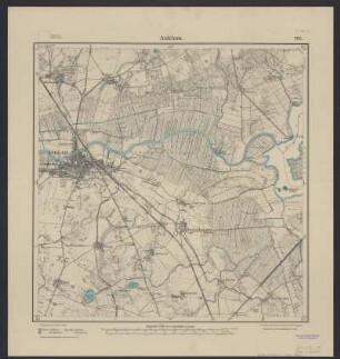 Messtischblatt [2148] = 765 : Anklam, 1924 : Messtischblatt [2148] = 765 : Anklam. - Aufn. 1884, kleine Nachtr. 1924. - [Berlin] : Reichsamt für Landesaufnahme, 1924. - 1 Kt. : zweifarb.