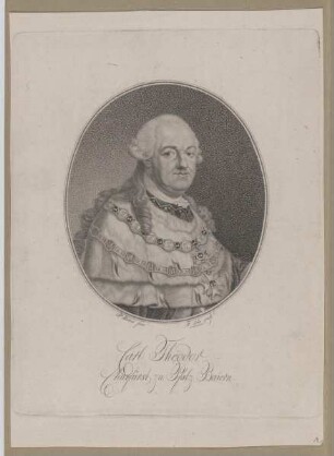 Bildnis des Carl Theodor, Kurfürst der Pfalz