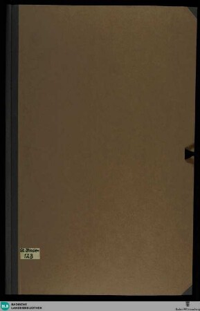 Bibelfragment - Cod. St. Blasien 123