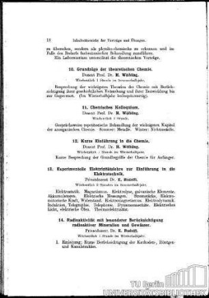 10. Grundzüge der theoretischen Chemie