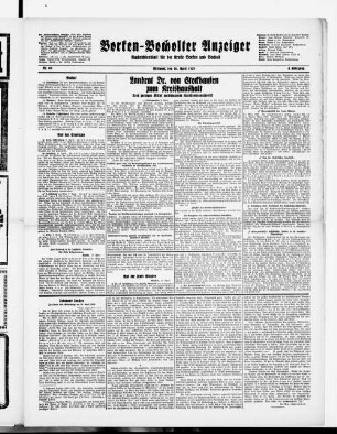 Borken-Bocholter Anzeiger. 1927-1932