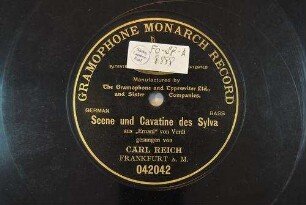 Ernani : "Scene und Cavatine des Sylva" / (von Verdi)