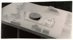 Opernhaus, Essen Wettbewerb: Modell