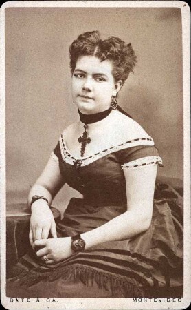 Portrait, Frau spanischer Abkunft, Montevideo