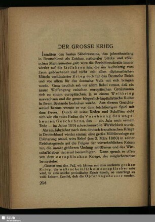 Der Grosse Krieg