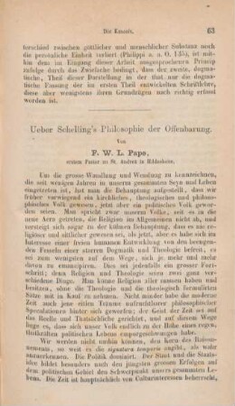 63-99 Ueber Schelling's Philosophie der Offenbarung