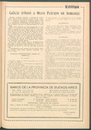 Galicia tributó a Otero Pedrayo un homenaje