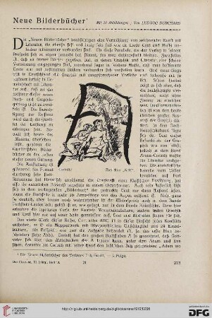 11.1919: Neue Bilderbücher