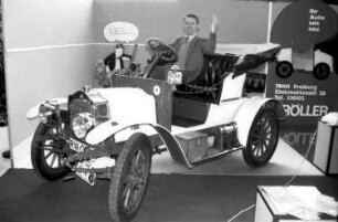 Freiburg: Autoschau; Oldtimer von 1908, 1 CYL FN