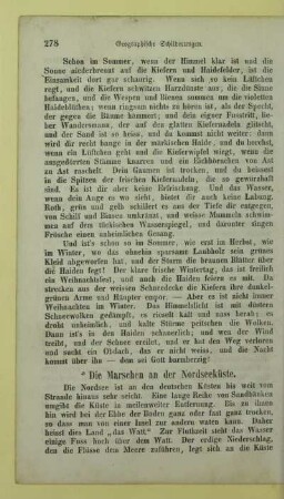 Die Marschen an der Nordseeküste