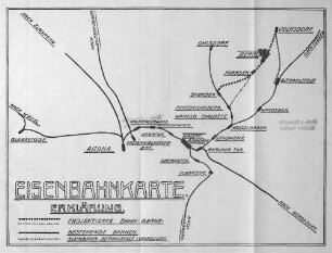 Eisenbahnkarte