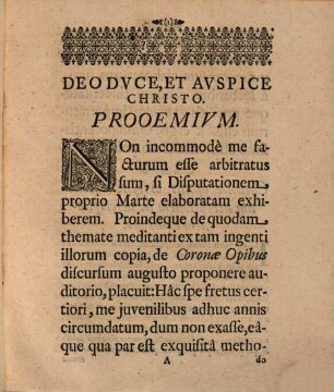 Disputatio Juridica De Coronae Opibus