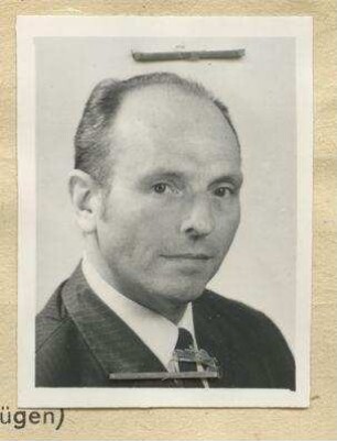 Bauingenieur Kurt Fiedler