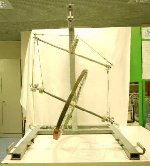 Versuchsaufbau Prandtl Rad MÜ76-18