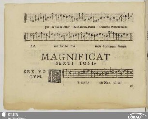 Magnificat sexti toni