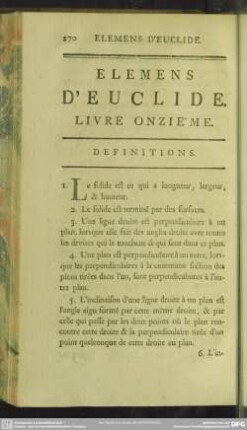 Livre Onzième